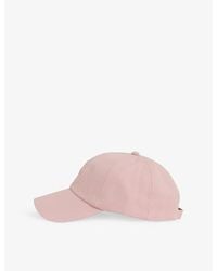 Reiss - Elias Logo-Embroidered Cotton Cap - Lyst
