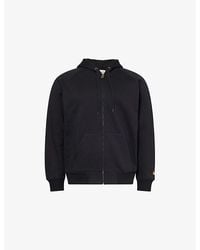 Carhartt - Logo-Embroidered Zip-Up Cotton-Blend Hoody - Lyst