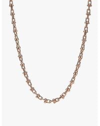 Tiffany & Co. - Tiffany Hardwear Micro Link 18Ct Rose- Necklace - Lyst