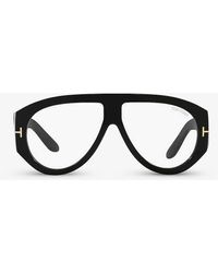 Tom Ford - Ft5958-b Pilot-frame Acetate Glasses - Lyst