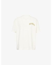 Cole Buxton - Arc Logo-Print Cotton T-Shirt - Lyst