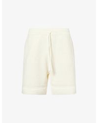 The Couture Club - Relaxed-Fit Crochet Cotton-Knit Shorts - Lyst