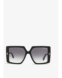 Tom Ford - Ft0790 Quinn Square-frame Acetate Sunglasses - Lyst