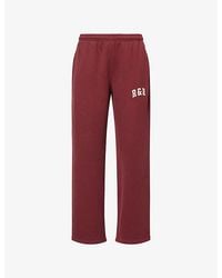 Ru & Rocka - Varsity Logo-Print Jersey Jogging Bottoms - Lyst