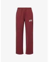 Ru & Rocka - Varsity Logo-Print Jersey Jogging Bottoms - Lyst