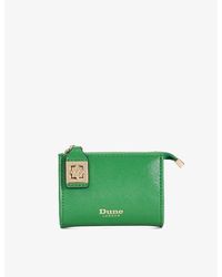 Dune - Koined Turnlock Faux-leather Cardholder - Lyst