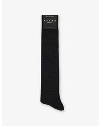FALKE - Airport Heat-Regulating Wool-Blend Knitted Socks - Lyst