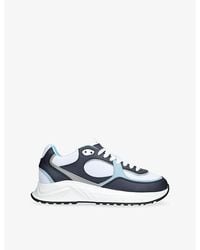 Cleens - Onesixty Runner Suede And Mesh Trainers - Lyst