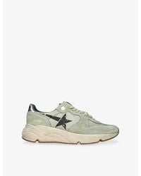Golden Goose - Running Sole 35947 Leather And Suede Trainers - Lyst