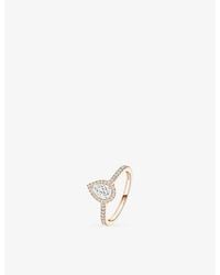 Messika - Joy 0.25Ct 18Ct And 0.45Ct Diamond Ring - Lyst