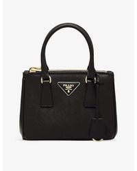 Prada - Galleria Mini Saffiano-leather Tote Bag - Lyst