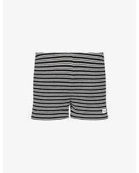 WE Are Tala - Stripe Knitted Shorts - Lyst