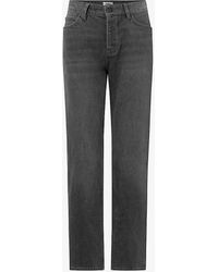 Twist & Tango - Anderline Straight-leg High-rise Stretch Organic-cotton Jeans - Lyst
