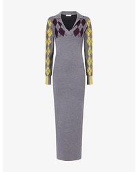Zankov - Raisa Fitted Wool Maxi Dress - Lyst