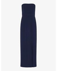 Whistles - Gemma Strapless Jersey Maxi Dress - Lyst