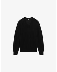 The Kooples - V-Neck Regular-Fit Wool Jumper - Lyst