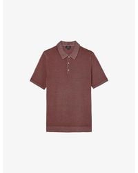 Reiss - Jackdaw Regular-Fit Merino Wool Polo Shirt - Lyst