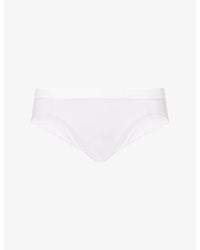 Calvin Klein - Seductive Comfort Stretch-Woven Bikini Briefs - Lyst