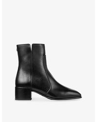 Jimmy Choo - Eliot 45 Vintage Leather Ankle Boots - Lyst