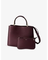 Cartier - Panthère Double De Medium Leather Top-Handle Bag - Lyst