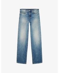 DIESEL - 2001 D-Macro 0Dbeb Relaxed Denim Jeans - Lyst