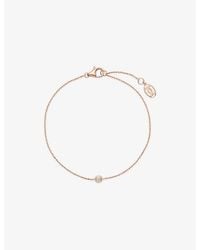 Cartier - D'Amour Small 18Ct Rose- And 0.09Ct Diamond Bracelet - Lyst