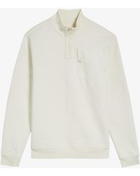 Ted Baker Cotton Rebal 1/4 Zip 