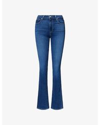 PAIGE - Hoxton Straight 34In Denim Jeans - Lyst
