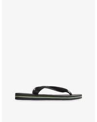 Havaianas - Brasil-Flag And Logo Rubber Flip Flops - Lyst