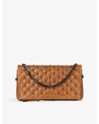 The Kooples - Héritage Small Leather Clutch Bag - Lyst