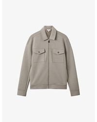 Reiss - Medina Regular-fit Short Stretch-woven Jacket - Lyst