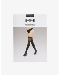 Wolford - Over-knee Sheer Stretch-woven Stockings - Lyst