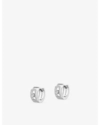 Messika - Move Noa 18Ct And 0.30Ct Diamond Hoop Earrings - Lyst