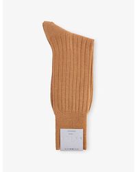 FALKE - No 2 Finest Cashmere-Blend Crew-Length Socks - Lyst