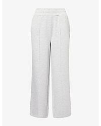 Varley - The Wide-Leg 30In Stretch-Woven Jogging Bottoms - Lyst