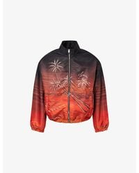 Amiri - Palms Logo-Print Woven Bomber Jacket - Lyst