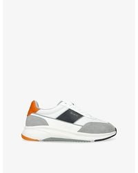 Axel Arigato - Genesis Neo Runner Suede And Leather Low-Top Trainers - Lyst