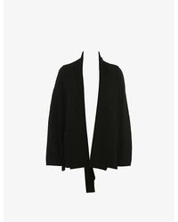 House Of Cb - Madison Relaxed-Fit Wool Cardigan - Lyst