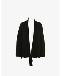 House Of Cb - Madison Relaxed-Fit Wool Cardigan - Lyst