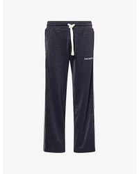 Cole Buxton - Glitter Logo-Print Woven Track Jogging Bottoms - Lyst