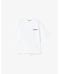 AllSaints - Halis Amelie Oversized-Fit Cotton-Jersey T-Shirt - Lyst