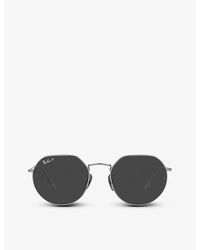 Ray-Ban - Rb8265 Jack Ii Round-frame Titanium Sunglasses - Lyst