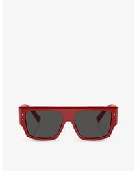 Dolce & Gabbana - Dg4459 Square-frame Acetate Sunglasses - Lyst