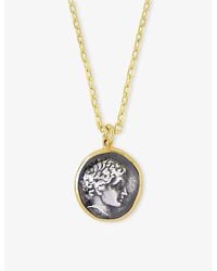La Maison Du Couturier - Ece London The Chariots Coin 22Ct Vermeil&Nbsp;Necklace - Lyst