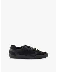 Prada - Speedrock Leather And Mesh Trainers - Lyst