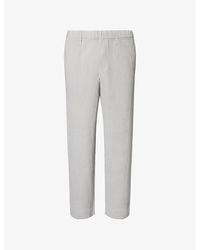Homme Plissé Issey Miyake - Basics Pleated Knitted Trousers - Lyst