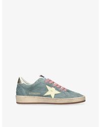 Golden Goose - Ball Star Suede Low-Top Trainers - Lyst