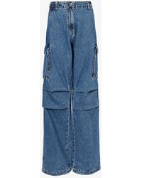 Coperni - Straight-leg Mid-rise Denim Jeans - Lyst