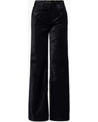 Citizens of Humanity - Paloma Relaxed-fit Wide-leg Cotton-blend Velvet Jeans - Lyst