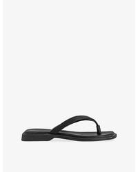Vagabond Shoemakers - Izzy Flat Leather Sandals - Lyst